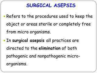 2.surgical asepsis | PPT