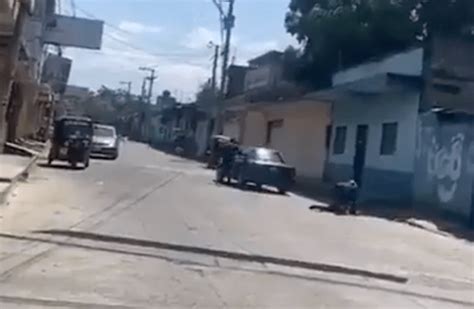 VIDEO Dios mío lo mató hombre en estado de ebriedad atropella a