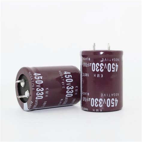 12pcs Lot Quality 450v 330uf Radial Dip Aluminum Electrolytic Capacitors Size 30 40mm 330uf