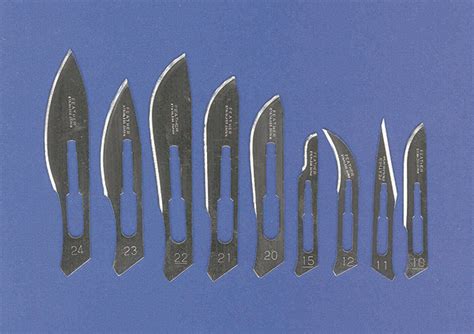 Feather Scalpel Blades Sterile Surgical Scalpels Ems