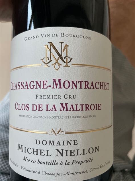 Domaine Michel Niellon Chassagne Montrachet Er Cru Clos De La