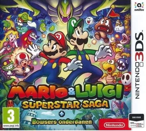 Mario Luigi Superstar Saga Bowser Minions 3Ds Gameland Groningen