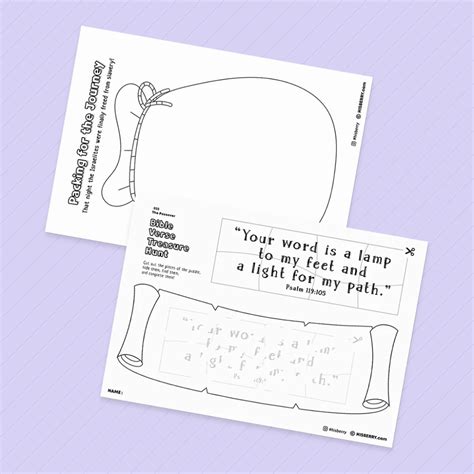 The Passover Bible Verse Activity Worksheets Hisberry