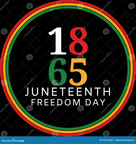 Juneteenth Freedom Day African American Independence Day Celebration