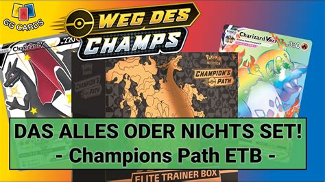 GLURAK TOP TRAINER BOX OPENING Pokemon Champions Path Weg Des Champs