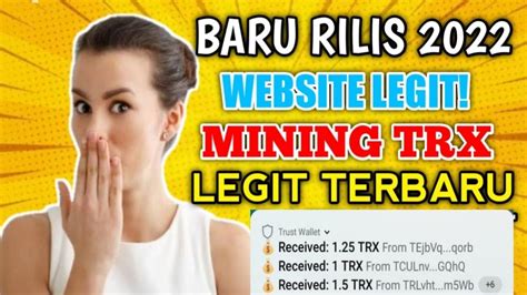 Terbaru Baru Rilis Mining Tron Legit Penghasil Trx Tercepat