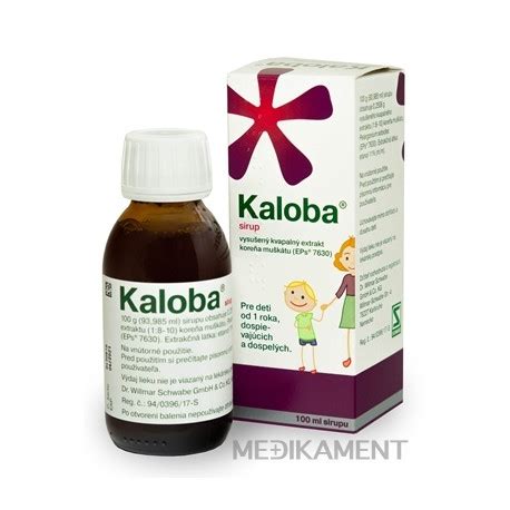 Kaloba Sirup Ml Medikament Sk