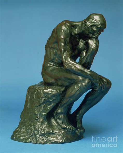 The Thinker Sculpture By Auguste Rodin Fine Art America