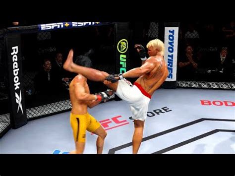 UFC 4 L Bruce Lee Vs Lawler EA Sports PS5 Gameplay Sparkling