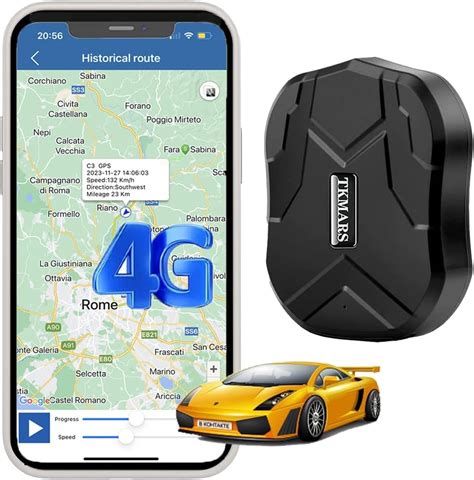 4g Tracker Gps Per Auto 10000mah Localizzatore Gps Spia App Senza