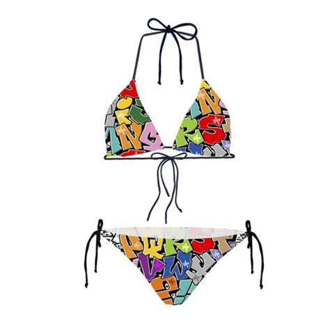 Graffiti Rock Bikini TshirtSpecialist