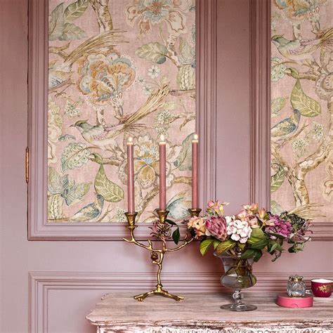 Eden By Sidney Paul Co Pink Wallpaper Wallpaper Direct Floral