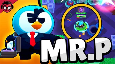 Todo Sobre Mr P ¡¡el Nuevo Brawler Y Su Skin Brawl Stars Youtube