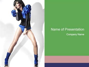 Stunning Photo Of A Brunette Model Showcasing Fashion Style Powerpoint