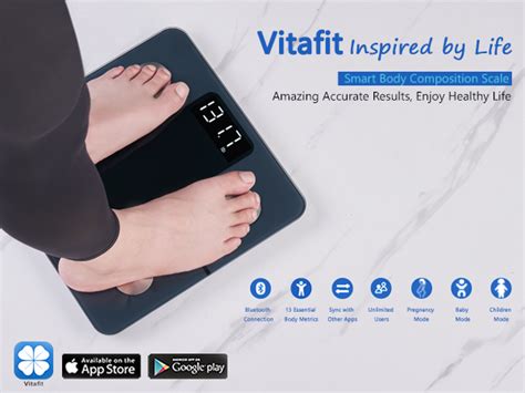 Mua Vitafit Smart Bathroom Scale For Body Weight And Fat Weighing