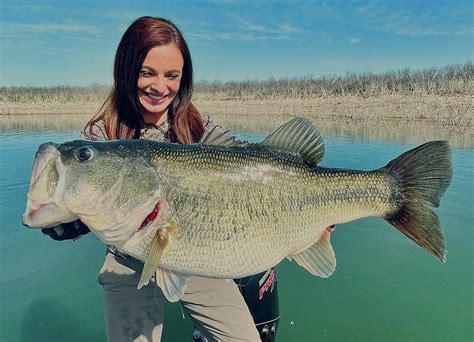 Lady Angler World Record Largemouth Bass Oh Ivie Texas