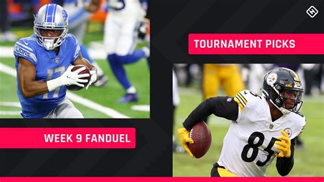 Week 9 Fanduel Picks Nfl Dfs Lineup Advice For Daily Fantasy Football