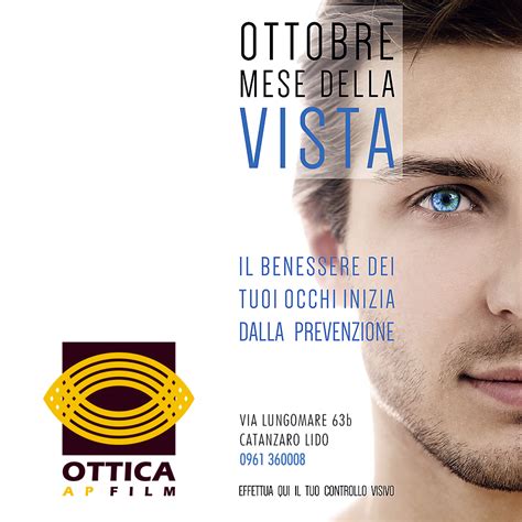 AP Film Ottica Ottobre è il Mese della Vista