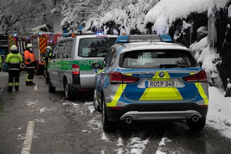 Fotos T Dlicher Lkw Unfall Bei Schneizlreuth Am Januar