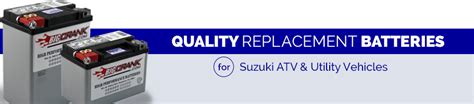 Suzuki ATV Batteries | Suzuki Battery for Sale | Battery Mart