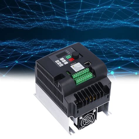 Frequency Converter 4kw 5hp Motor Single Phase To 3 Phase Vfd Inverter