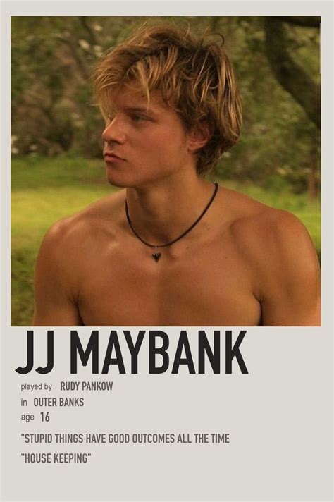 JJ Maybank Outer Banks Outer Film Posters Minimalist