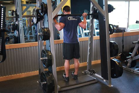 Smith Machine Reverse Calf Raises Exercise Guide and Video