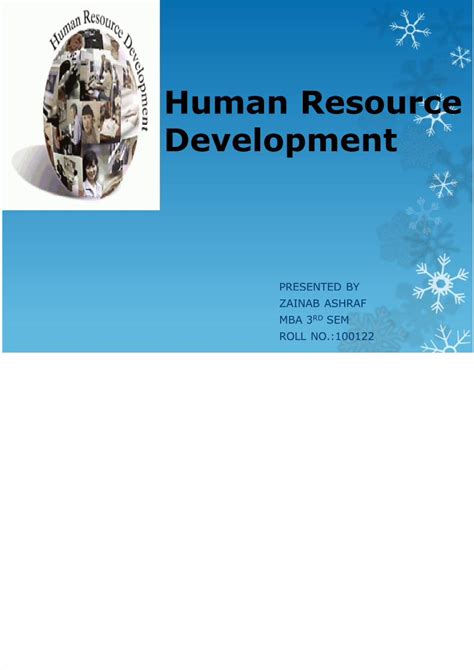 Pdf Human Resource Development Ppt Dokumentips