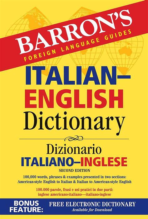 Barron's Italian-English Dictionary - Walmart.com
