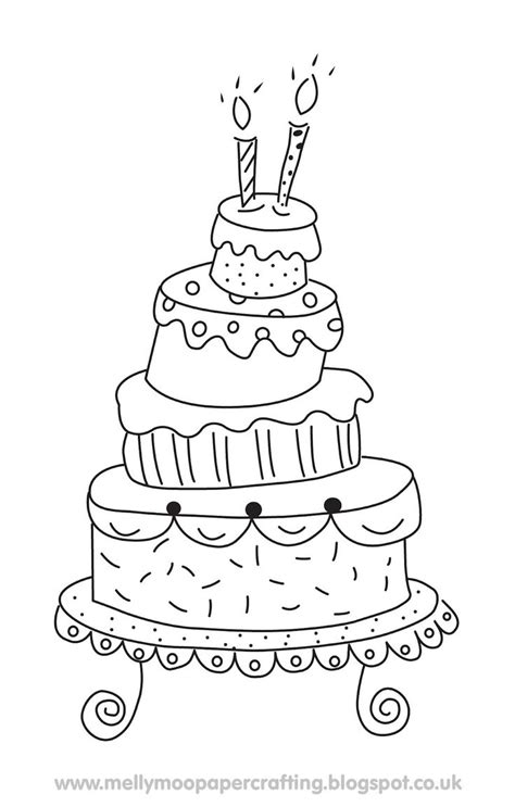 Birthday Cake Pencil Drawing At Getdrawings Free Download