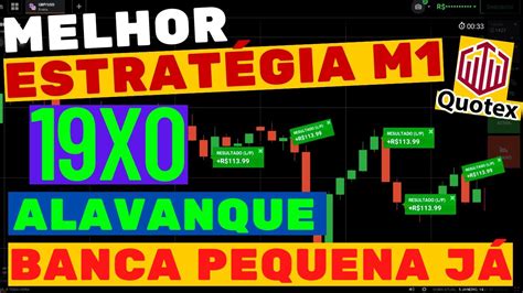 Quotex Melhor Estrat Gia Minuto X Martingale Estrategia