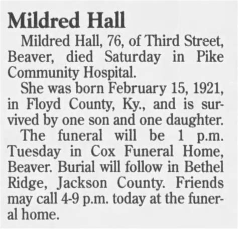 Josie Mildred Riley Hall Find A Grave Memorial