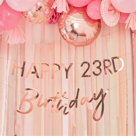 Personalised Happy Birthday Photo Booth Frame Rose Gold Etsy