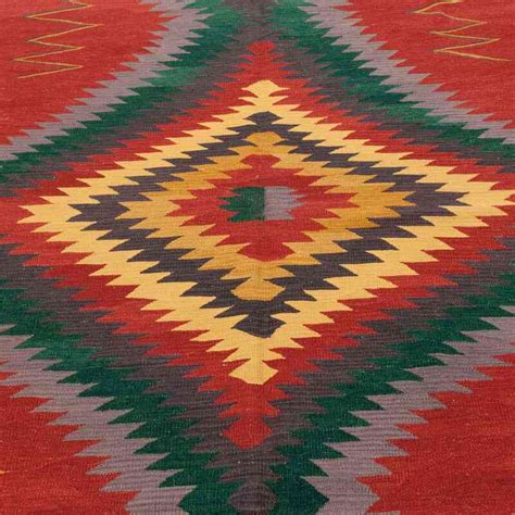 K0005938 Red New Handwoven Turkish Kilim Rug 6 X 8 1 72 X 97