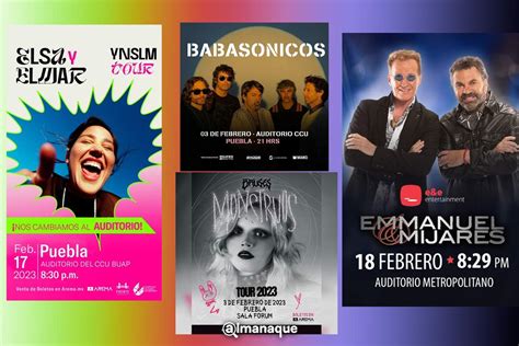 Estos Son Los Conciertos De Febrero En Puebla