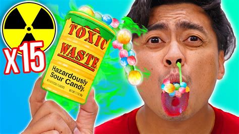 Toxic Waste Candy Challenge
