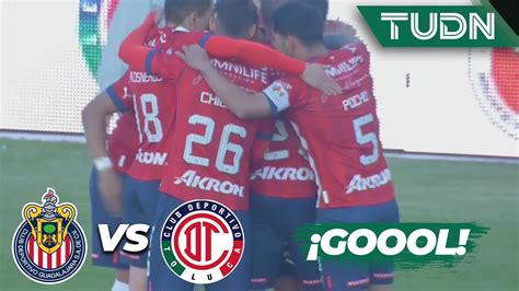 Gol De Vestidor Cisneros Cierra La Pinza Chivas 1 0 Toluca