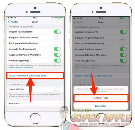 Como Limpar o Histórico e Dados do Safari no iPhone e iPad Garantido