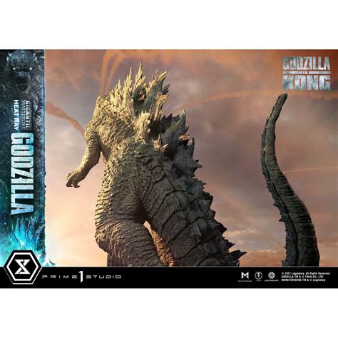 Godzilla Vs Kong Godzilla Heat Ray Version Gigantic Masterline Statue