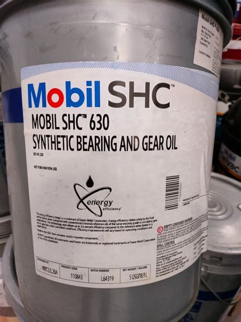 Mobil Shc For Gearboxes Operating Under Heavy Loads And Extreme