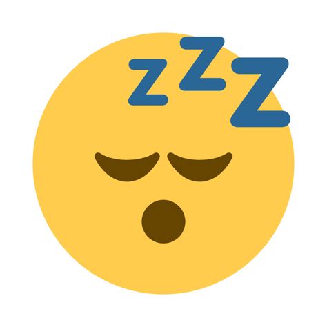 Sleeping Emoji Transparent