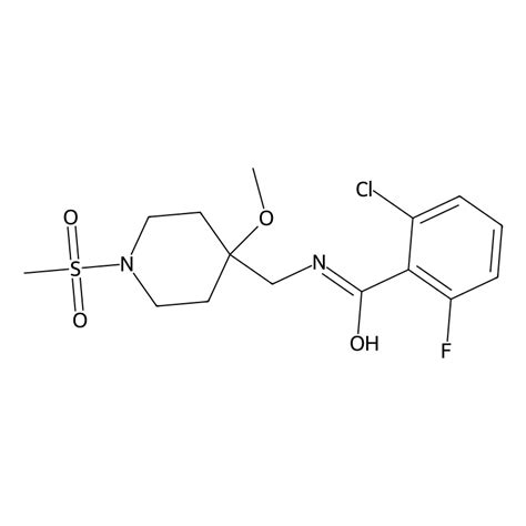 Buy 2 Chloro 6 Fluoro N 1 Methanesulfonyl 4 Methoxypiperidin 4 Yl