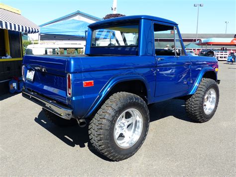 blue vintage Ford Bronco Ford Bronco Parts, Old Ford Bronco, Bronco ...