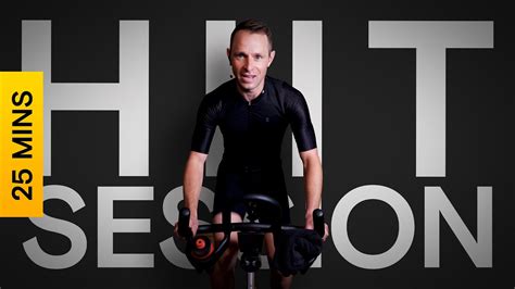 25 Minute Indoor Cycling Workout HIIT Session Intervals YouTube