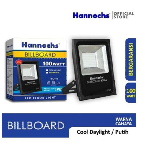 Jual Hannochs Led Flood Light Billboard Watt Putih Lampu Sorot