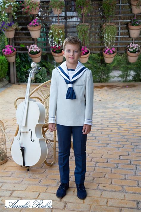 Traje Marinero Amalio Rubio Pureza Ceremonia