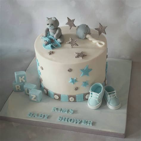 Cute Baby Boy Shower Cake New Cake Baby Boy Cakes Baby Shower Cakes