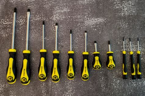 Screwdriver Types And Sizes