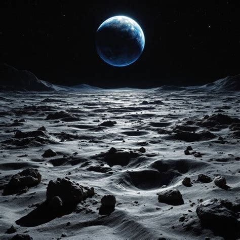 earth  moon photo earth moon space   stockcake