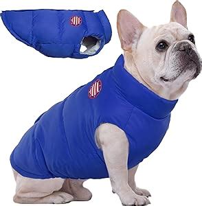 Kuoser Hundemantel Gepolsterte Weste Winddichte Hunde Pufferjacke F R